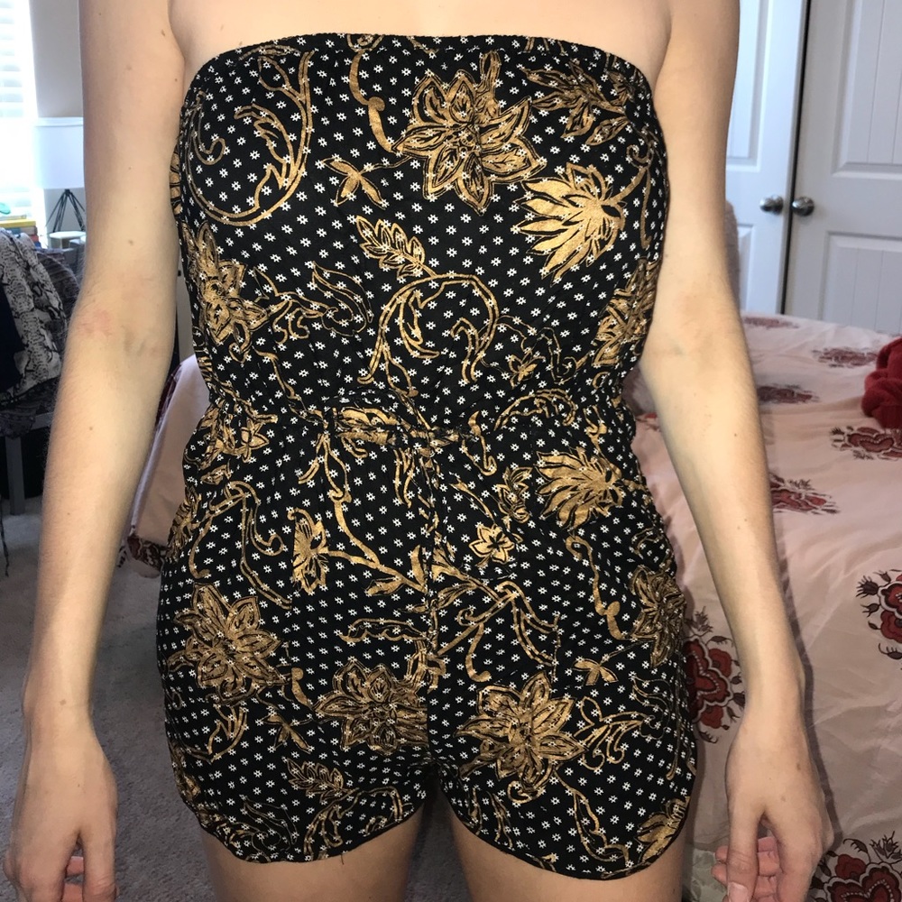 Urban Outfitters Strapless Romper